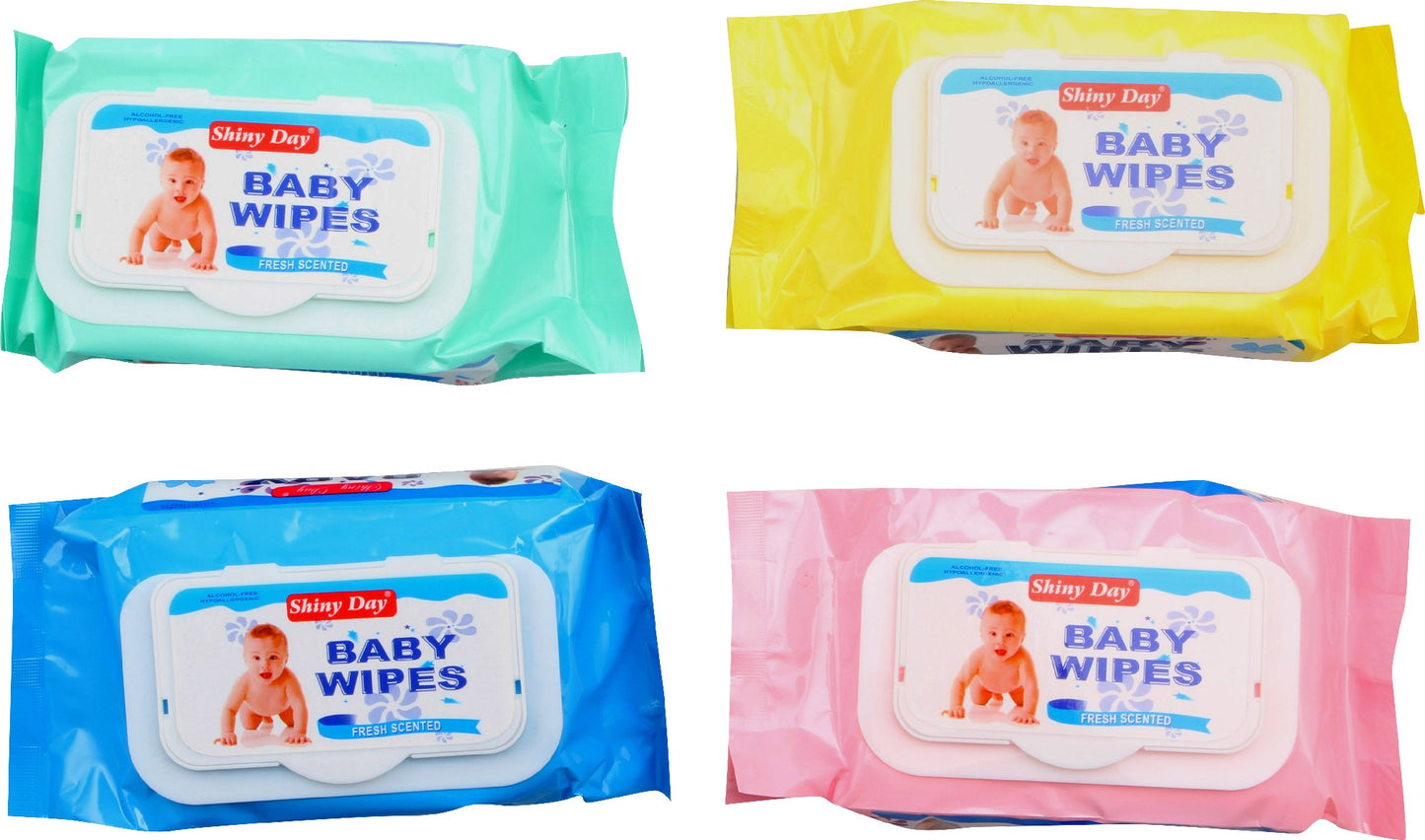 Baby Wipes 80Pk With Clip Seal