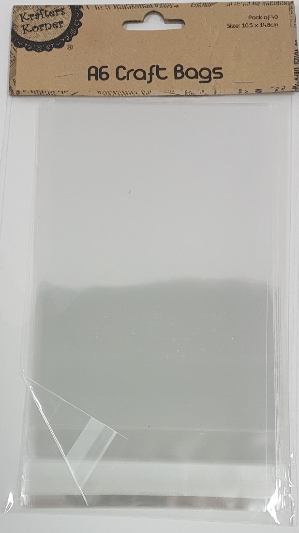 Craft Bags A6 40pk