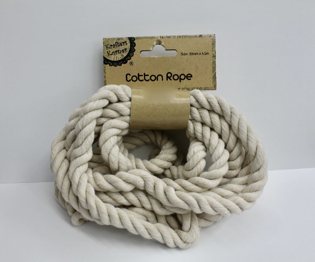 Cotton Rope - 10mm X 4.1m
