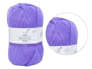 SUPER BLEND BASIC YARN 100g PURPLE