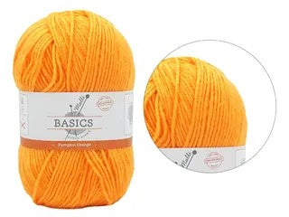 SUPER BLEND BASIC YARN 100g PUMPKIN ORANGE