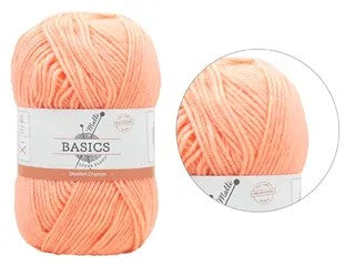 SUPER BLEND BASIC YARN 100g SHERBET ORANGE