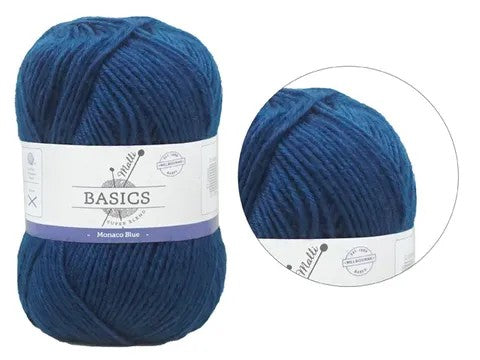 SUPER BLEND BASIC YARN 100g MONACO BLUE
