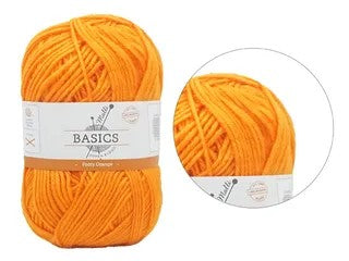 SUPER BLEND BASIC YARN 100g FOOTY ORANGE