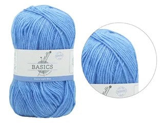 SUPER BLEND BASIC YARN 100g FOOTY LIGHT BLU
