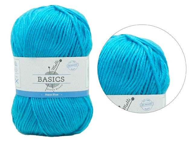 Super Blend Basic Yarn 100g Aqua