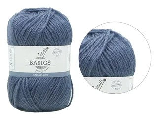 SUPER BLEND BASIC YARN 100g TITANIUM GREY