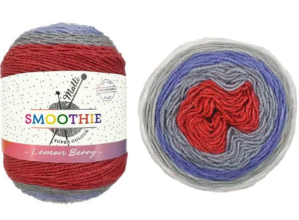 Smoothie Yarn 150g Lemon Berry