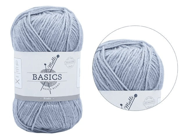 SUPER BLEND BASIC YARN 100G - KOALA