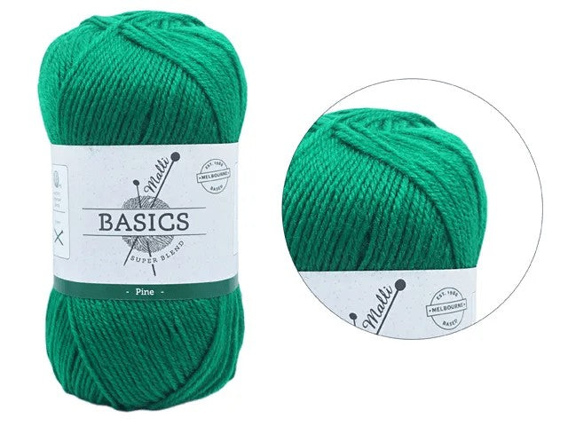 SUPER BLEND BASIC YARN 100G - PINE