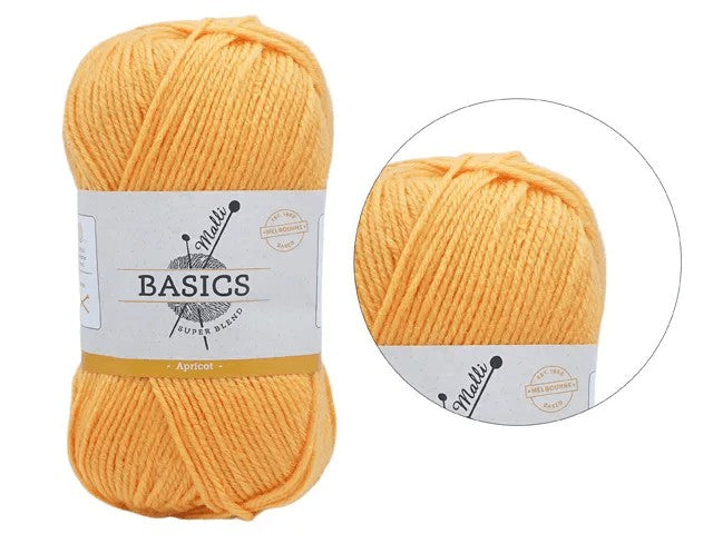 SUPER BLEND BASIC YARN 100G - APRICOT
