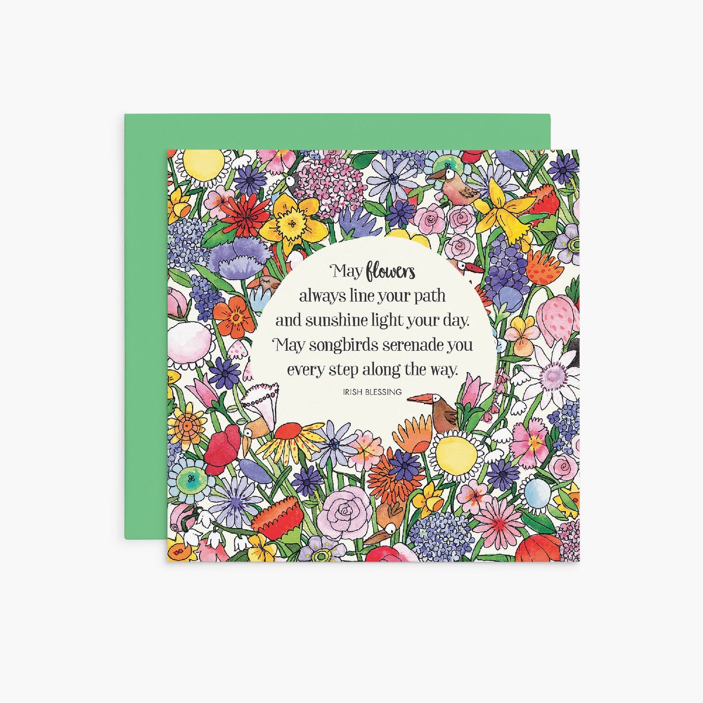 May flowers - Twigseeds Friendship Card