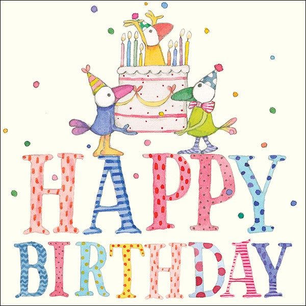Happy birthday - Twigseeds Greeting Card
