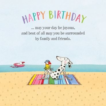 May your day be joyous - Twigseeds Greeting Card