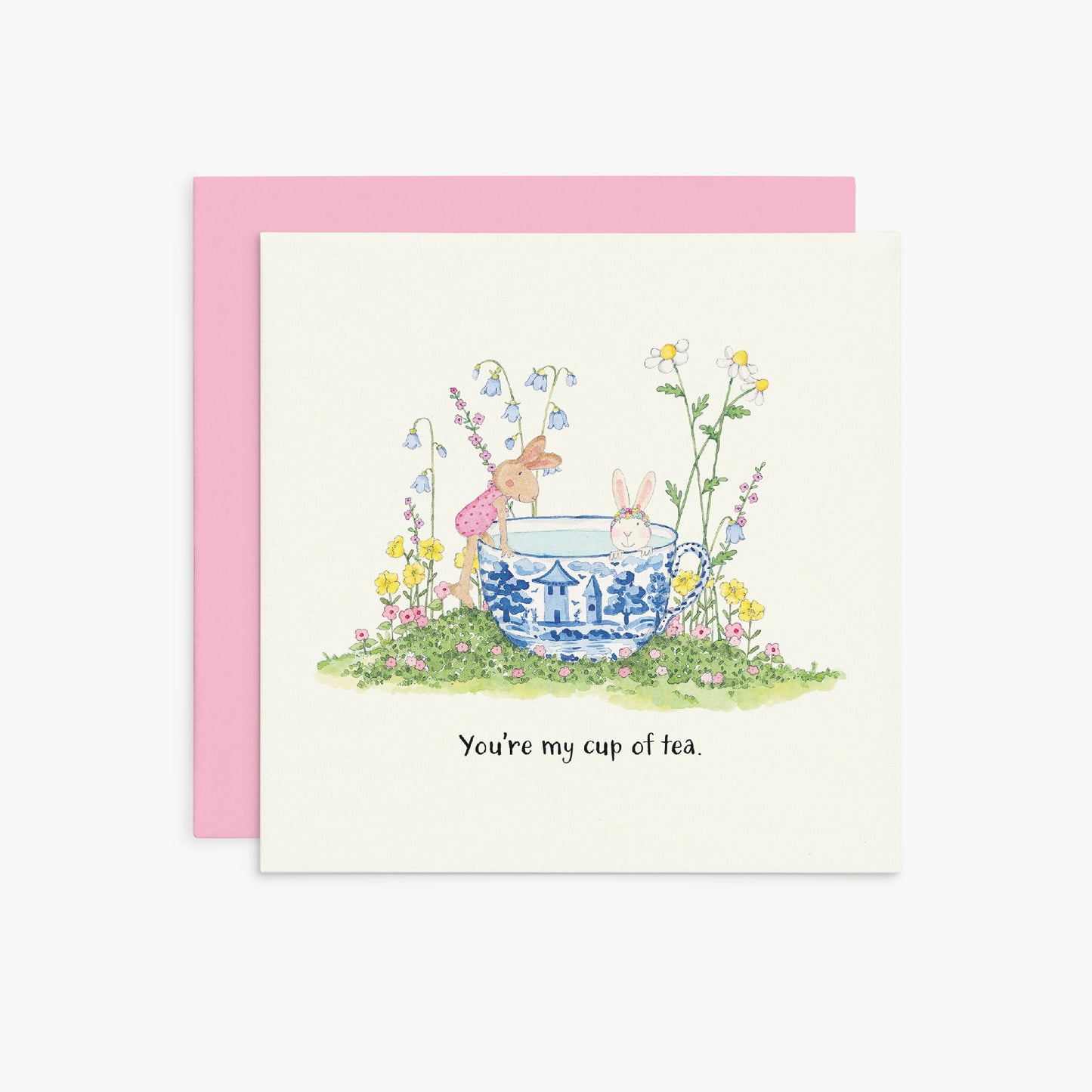 You`re my cup of tea - Twigseeds Greeting Card
