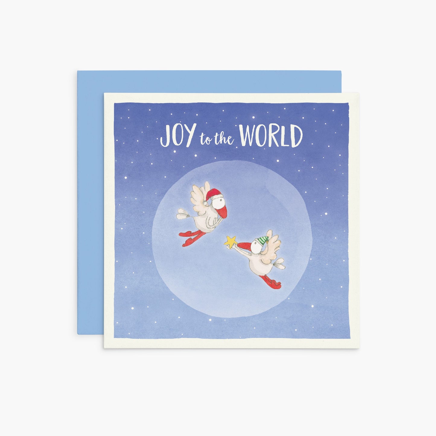Joy to the world - Twigseeds Christmas Card