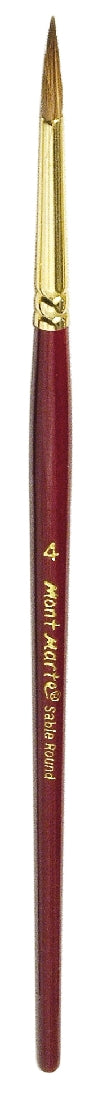 M.M. Artist Brush Sable Round 4