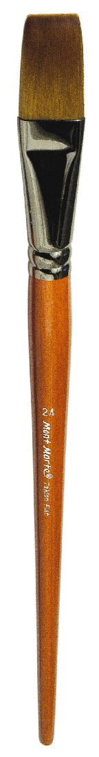 M.M. Artist Brush Taklon Flat Long 2