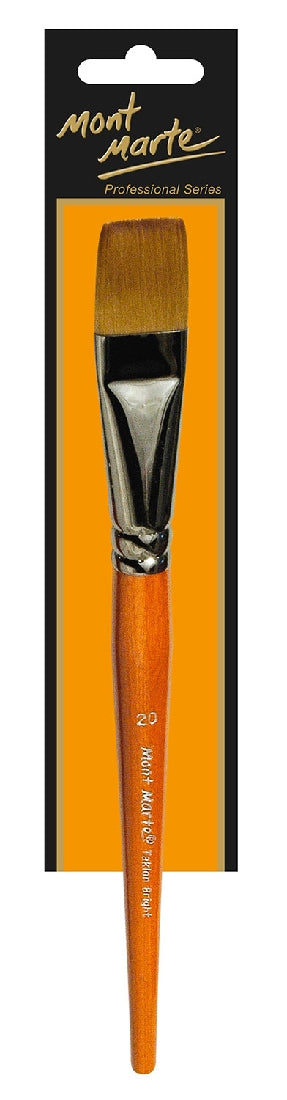 M.M. Artist Brush Taklon Bright Short 12