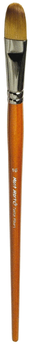 M.M. Artist Brush Taklon Filbert 2