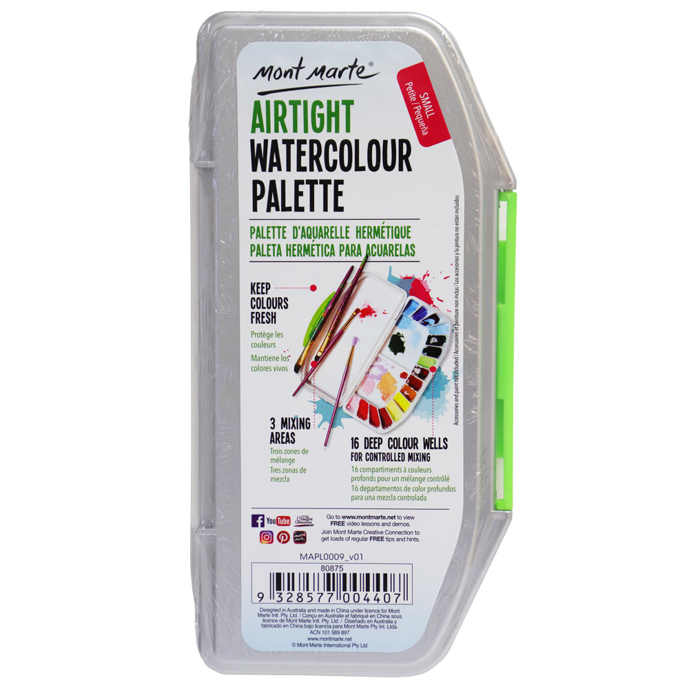 M.M. Airtight Watercolour Palette