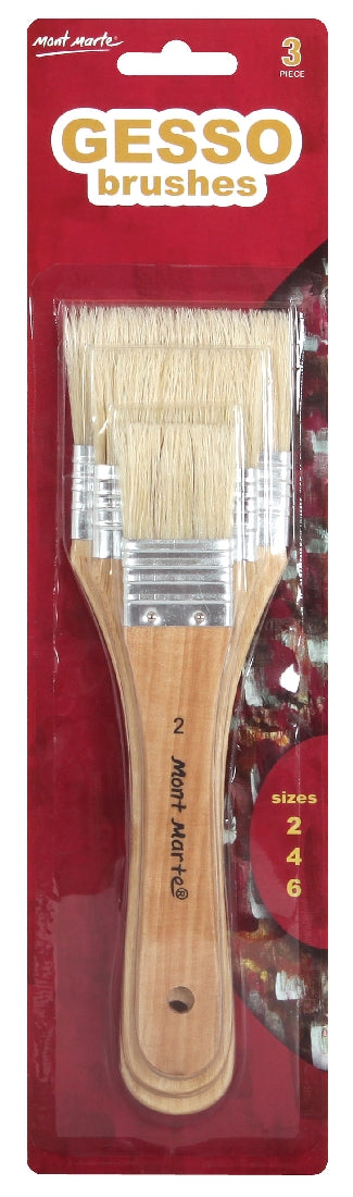 M.M. Gesso Brushes Sizes 2.4.6