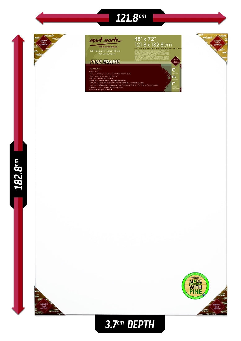 M.M. Canvas P.d.t. 48"x72", 121.8x182.8cm