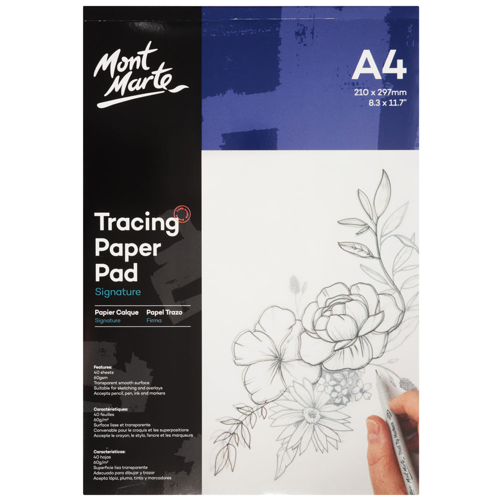 M.M. Tracing Paper Pad 60gsm 40 Sheet