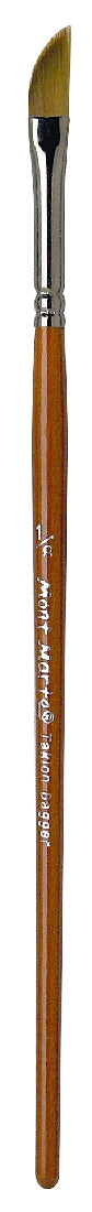 M.M. Artist Brush Taklon Dagger 1/8