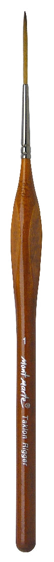 M.M. Artist Brush Taklon Rigger 1