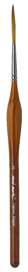 M.M. Artist Brush Taklon Rigger 1