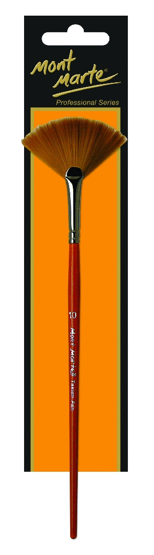 M.M. Artist Brush Taklon Fan 6