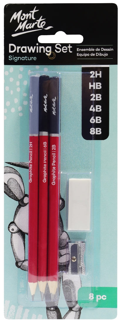 M.M. Drawing Set 8pce