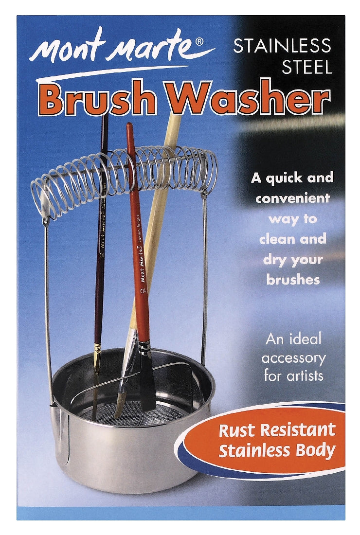 M.M. Brush Washer Stainless Steel