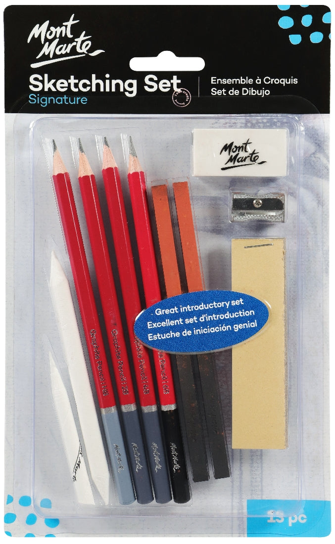 M.M. Sketch & Draw Beginners 13pce