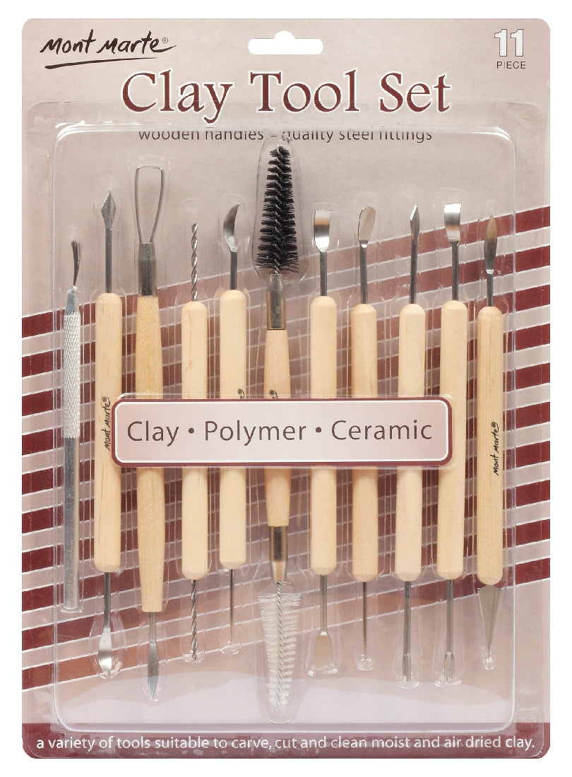 M.M. Clay Tool Set 11pce