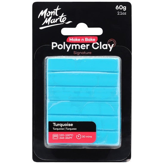 M.M. Polymer Clay 60g Turquoise