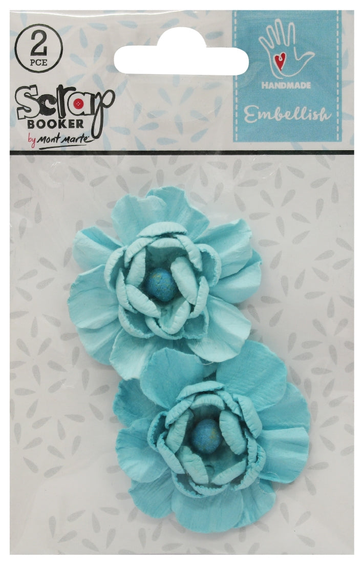 M.M. Embellish - Ainslie Blooms Blue 2pce