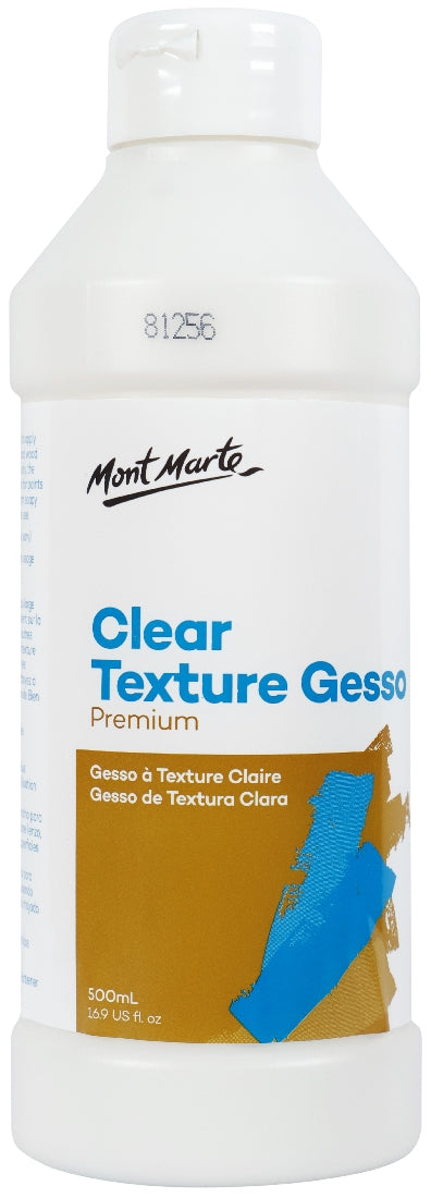 M.M. Clear Texture Gesso 500ml