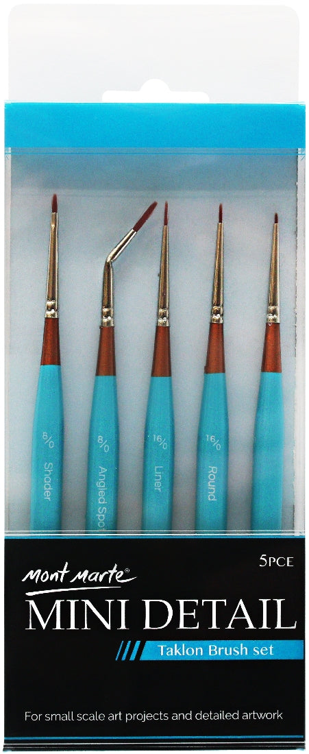 M.M. Mini Detail Brush Set 5pce
