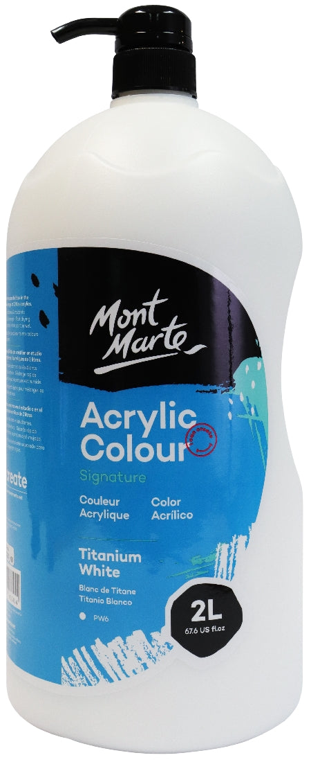M.M. Studio Acrylic 2l Titanium White