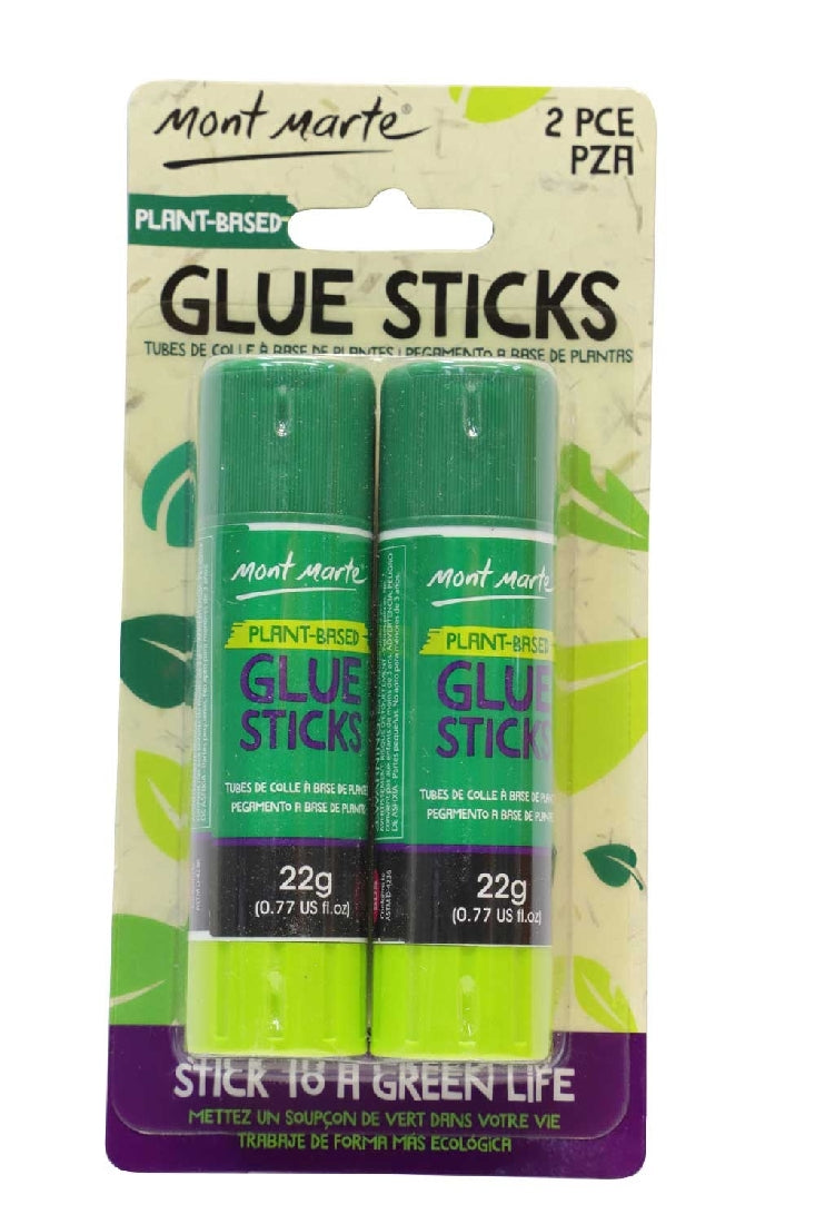 M.M. Plant Based Glue Sticks 2p
