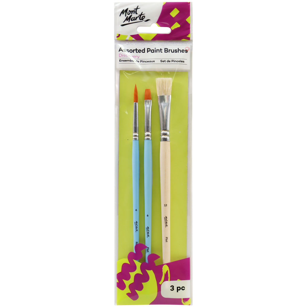 M.M. Brush Set 3pc 2