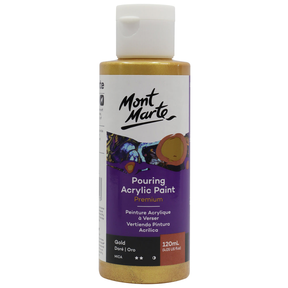 M.M. Pouring Paint Gold 120ml
