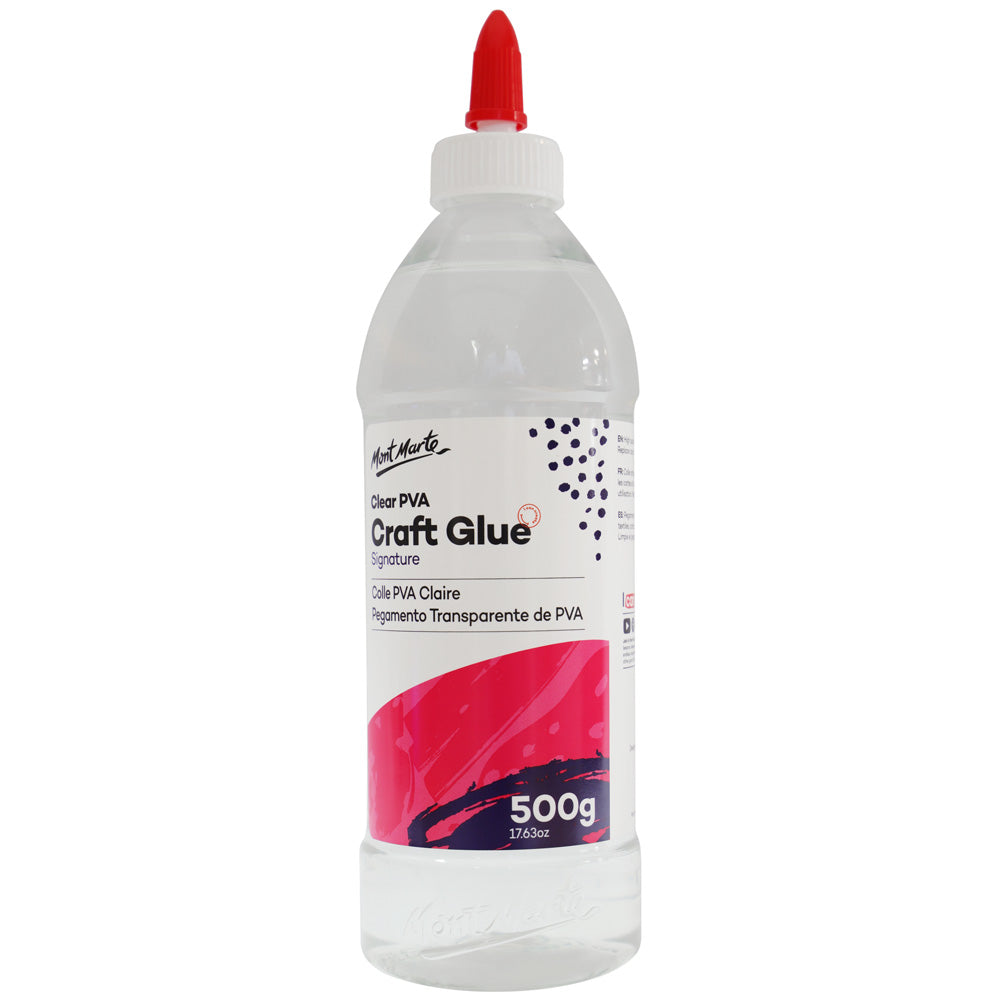 M.M. Clear Pva Craft Glue 500g