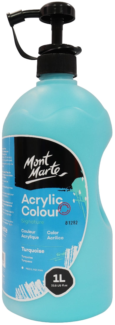 M.M. Studio Acrylic 1l Turquoise