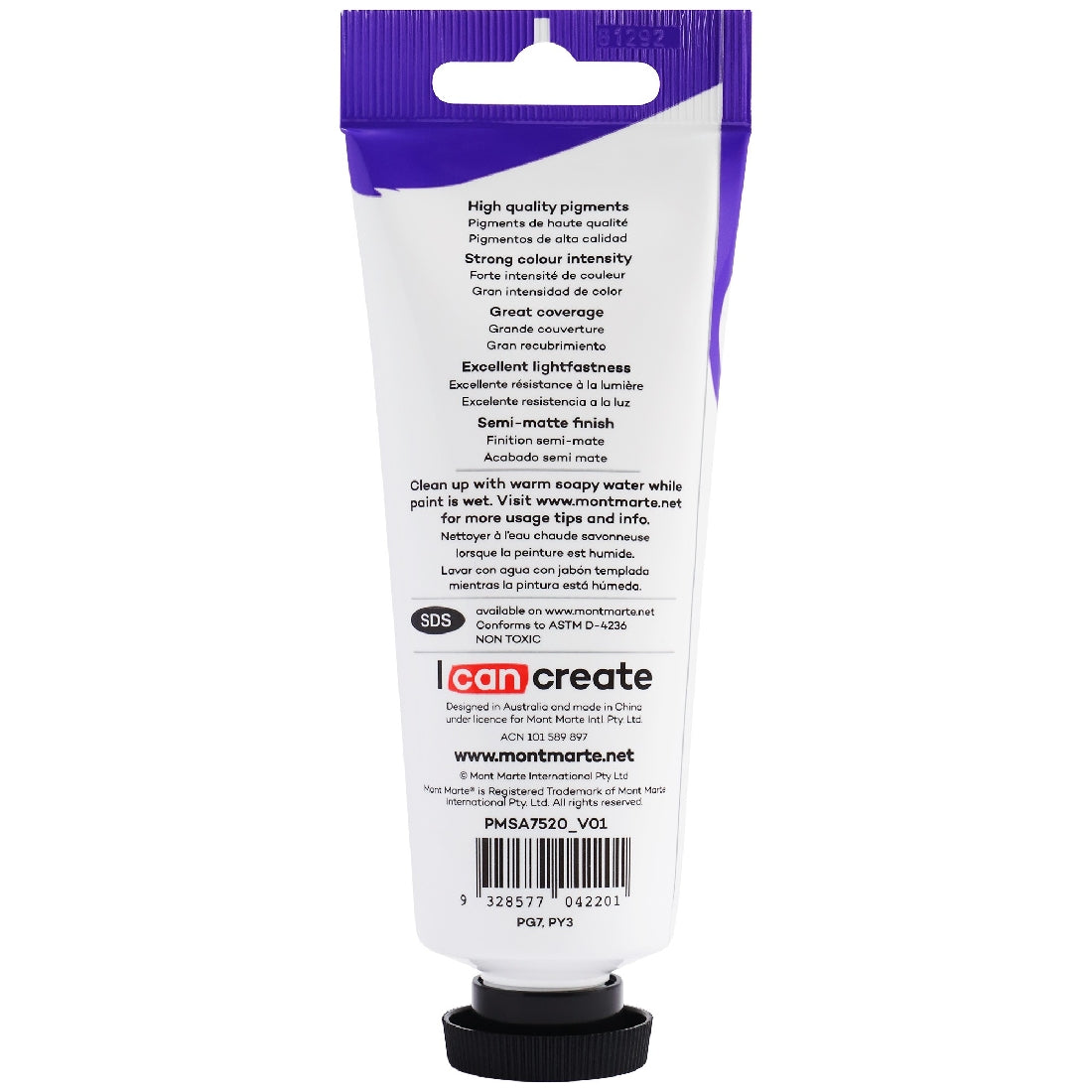 M.M. Satin Acrylic 75ml - Yellow Green