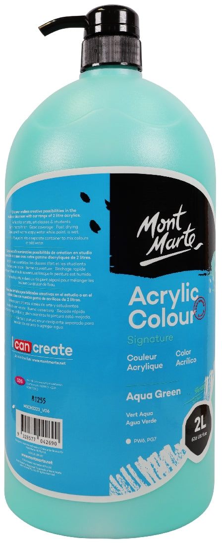M.M. Studio Acrylic 2l Aqua Green