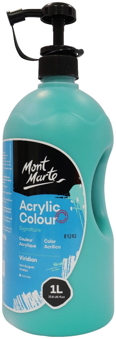 M.M. Studio Acrylic 1l Viridian