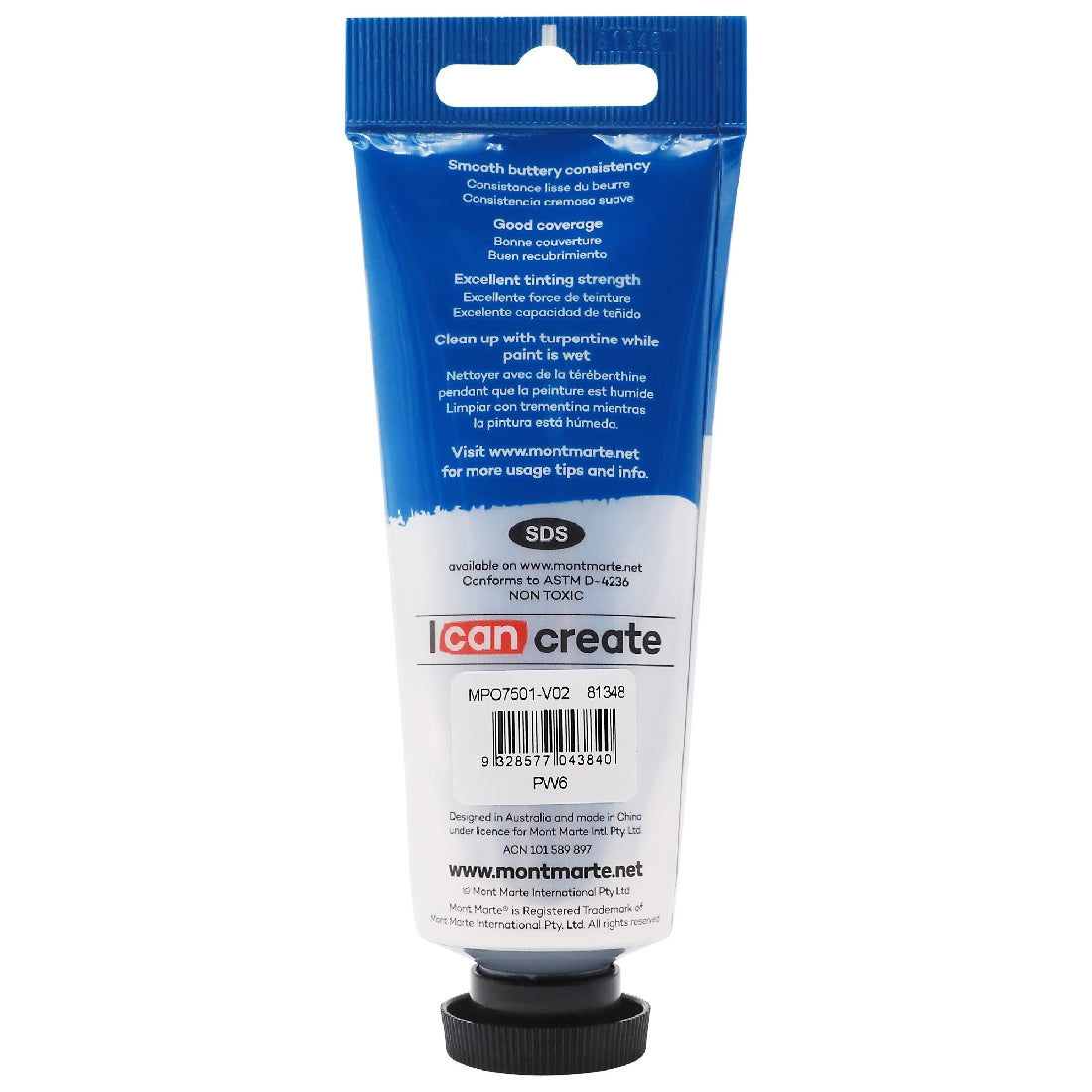 M.M. Oil Paint 75ml - Titanium White